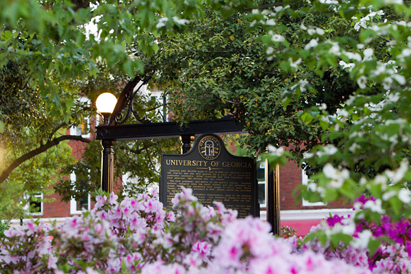 Arch and historical marker - free